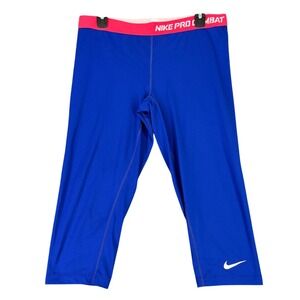 Nike Nike Pro‎ Combat Capri Leggings Womens XL Compression Dri-FIT Training Gym